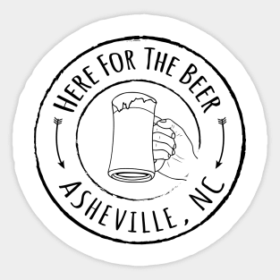 Asheville Beer - BO 06 Sticker